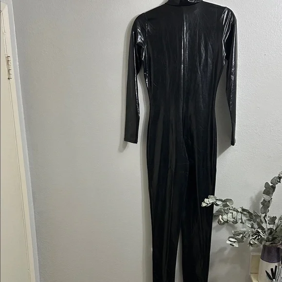 BNWT-  forplay  Black Long-Sleeve jumpsuit- S/M - Picture 7 of 13